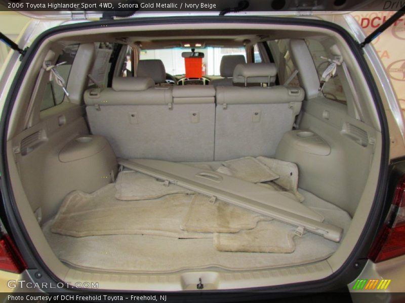 Sonora Gold Metallic / Ivory Beige 2006 Toyota Highlander Sport 4WD