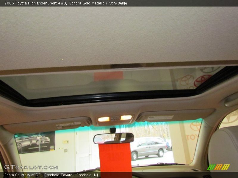 Sonora Gold Metallic / Ivory Beige 2006 Toyota Highlander Sport 4WD