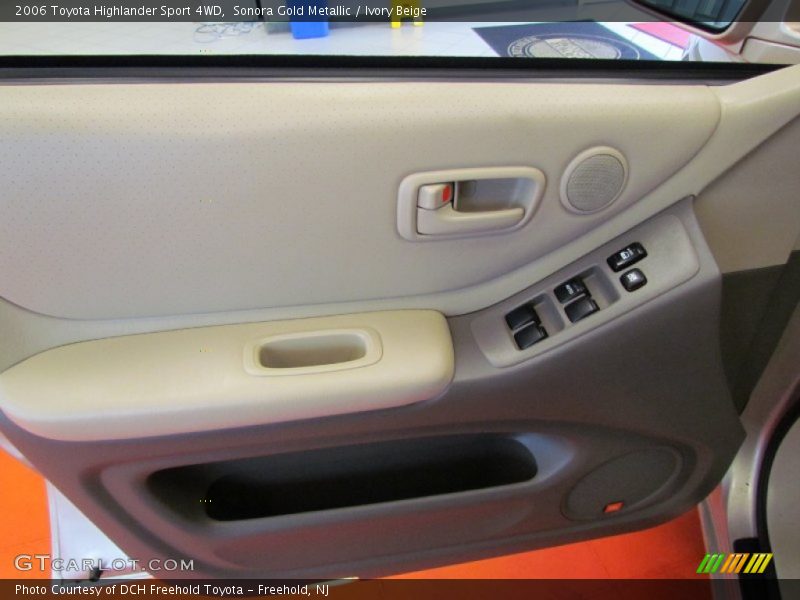 Sonora Gold Metallic / Ivory Beige 2006 Toyota Highlander Sport 4WD