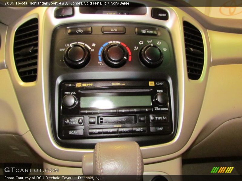 Sonora Gold Metallic / Ivory Beige 2006 Toyota Highlander Sport 4WD