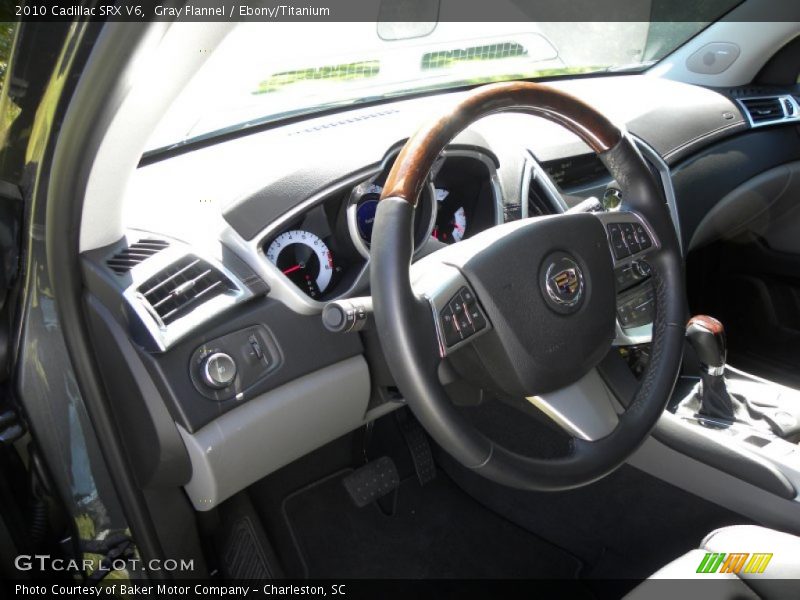 Gray Flannel / Ebony/Titanium 2010 Cadillac SRX V6