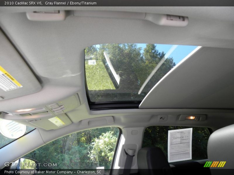 Gray Flannel / Ebony/Titanium 2010 Cadillac SRX V6