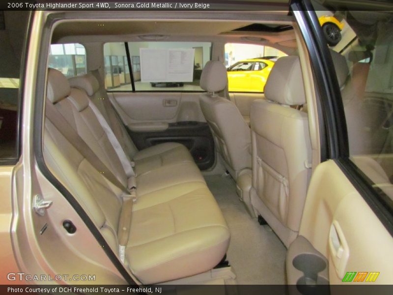Sonora Gold Metallic / Ivory Beige 2006 Toyota Highlander Sport 4WD