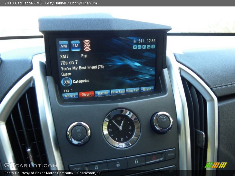 Gray Flannel / Ebony/Titanium 2010 Cadillac SRX V6
