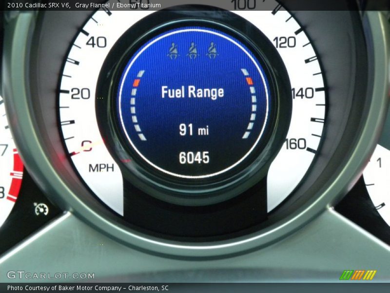 Gray Flannel / Ebony/Titanium 2010 Cadillac SRX V6
