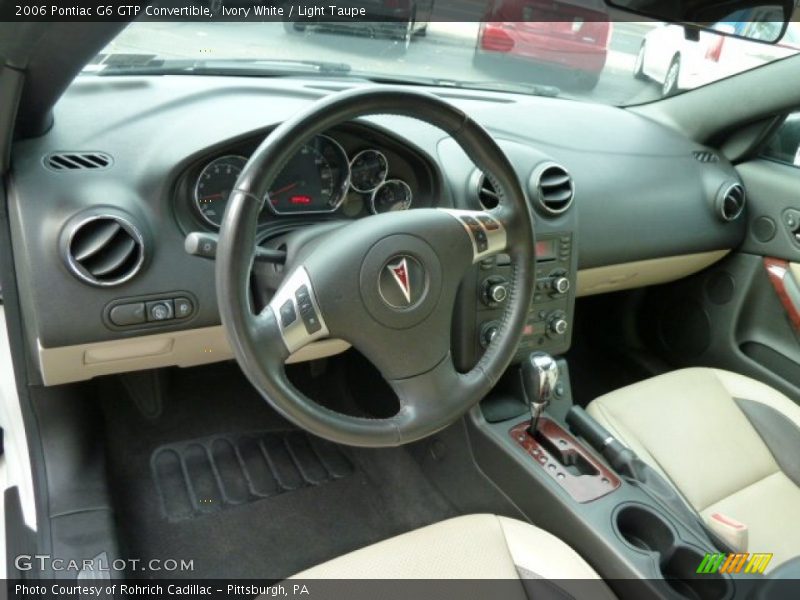 Dashboard of 2006 G6 GTP Convertible