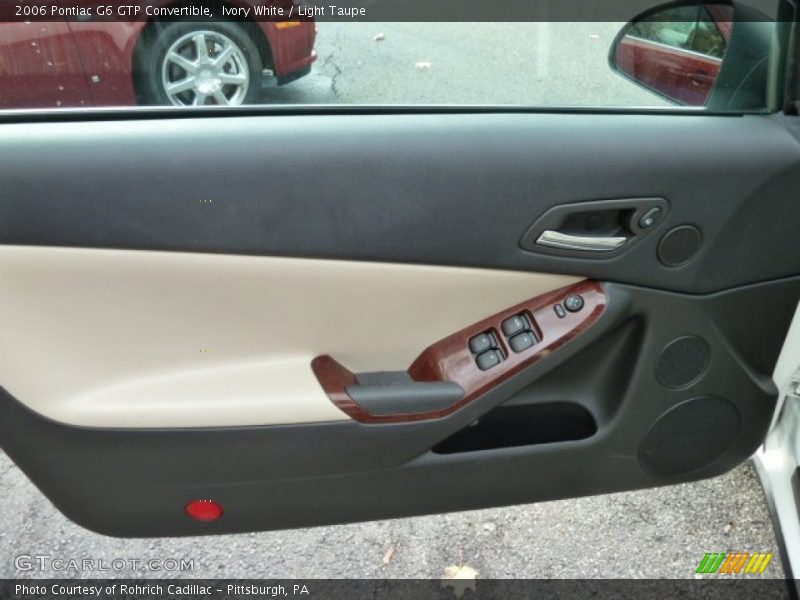 Ivory White / Light Taupe 2006 Pontiac G6 GTP Convertible