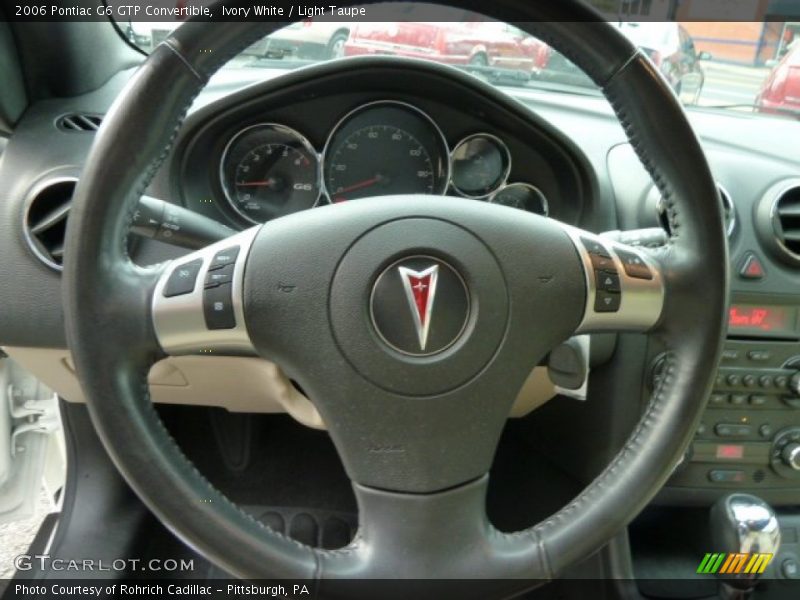  2006 G6 GTP Convertible Steering Wheel