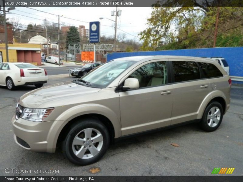 Light Sandstone Metallic / Pastel Pebble Beige 2009 Dodge Journey SXT