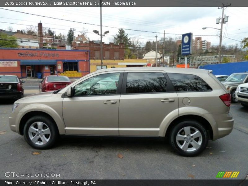 Light Sandstone Metallic / Pastel Pebble Beige 2009 Dodge Journey SXT