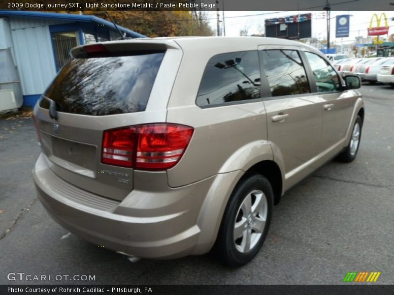 Light Sandstone Metallic / Pastel Pebble Beige 2009 Dodge Journey SXT