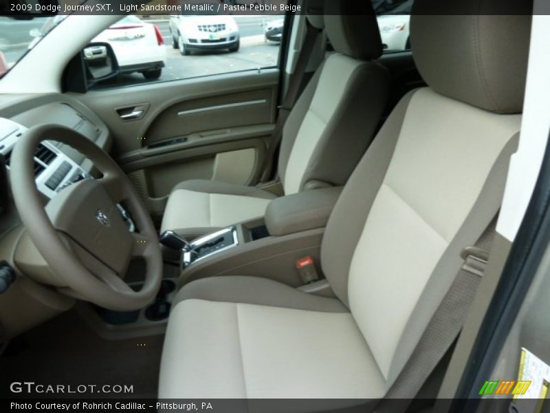 Light Sandstone Metallic / Pastel Pebble Beige 2009 Dodge Journey SXT