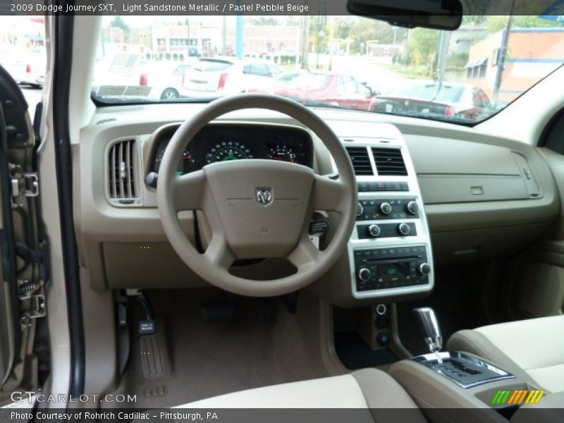 Light Sandstone Metallic / Pastel Pebble Beige 2009 Dodge Journey SXT