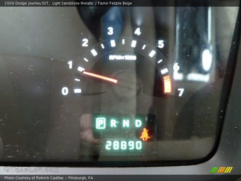 Light Sandstone Metallic / Pastel Pebble Beige 2009 Dodge Journey SXT