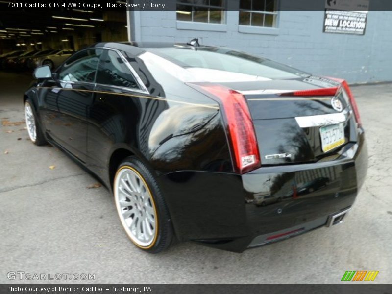 Black Raven / Ebony 2011 Cadillac CTS 4 AWD Coupe