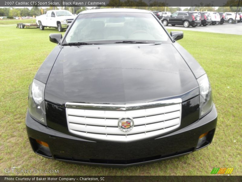 Black Raven / Cashmere 2007 Cadillac CTS Sport Sedan