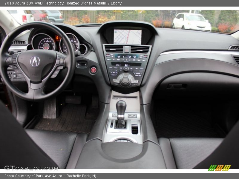 Dashboard of 2010 ZDX AWD Technology