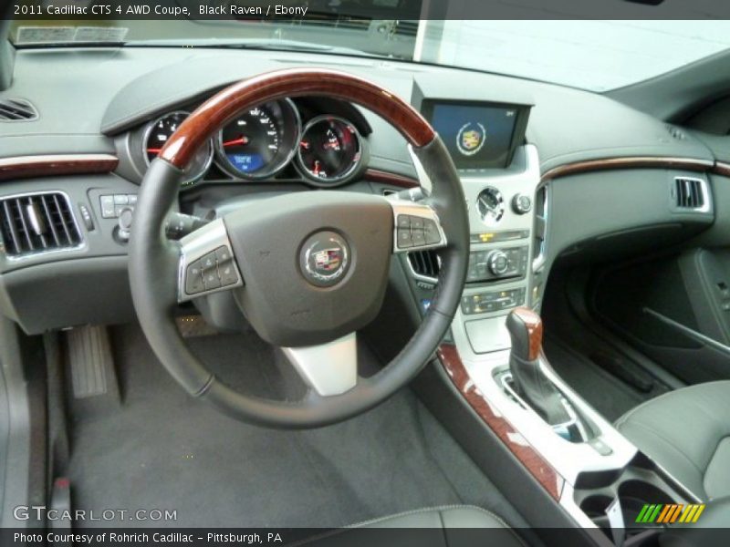Dashboard of 2011 CTS 4 AWD Coupe