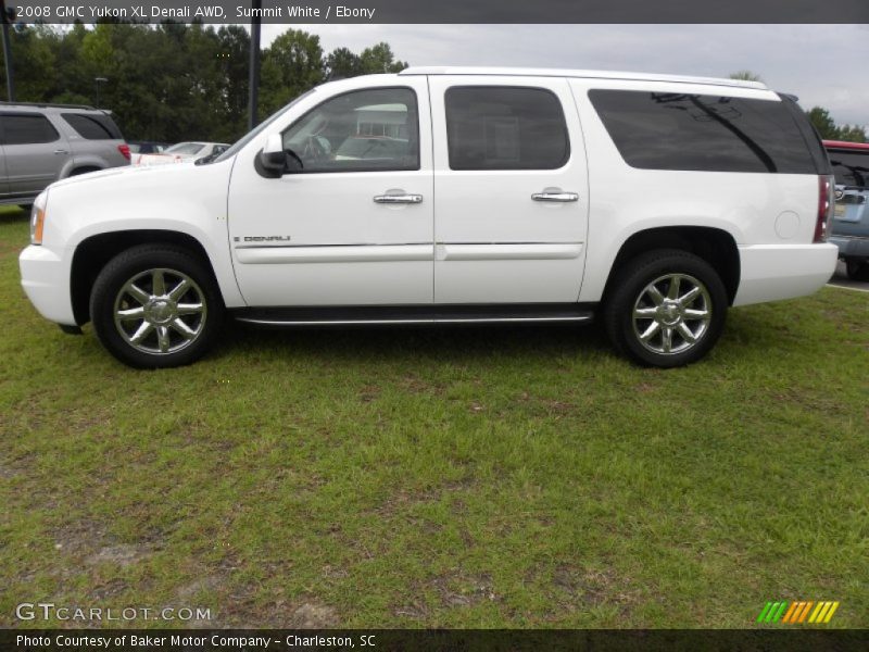 Summit White / Ebony 2008 GMC Yukon XL Denali AWD