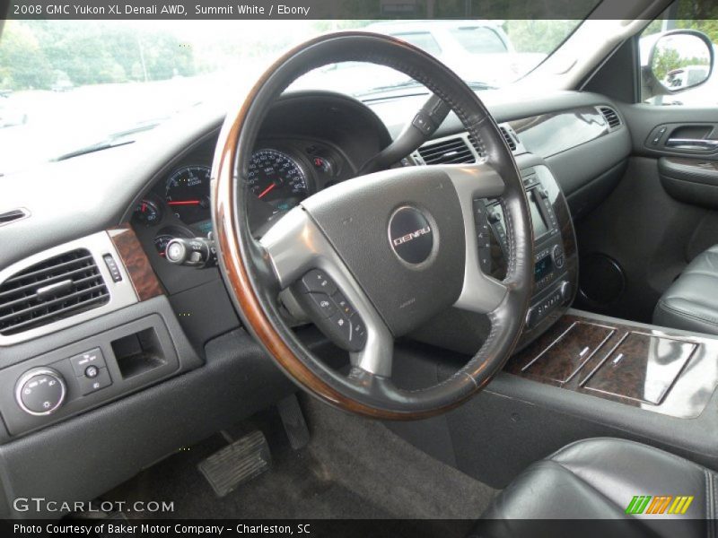 Summit White / Ebony 2008 GMC Yukon XL Denali AWD