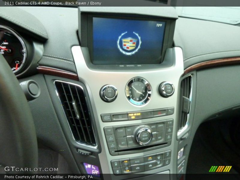 Black Raven / Ebony 2011 Cadillac CTS 4 AWD Coupe