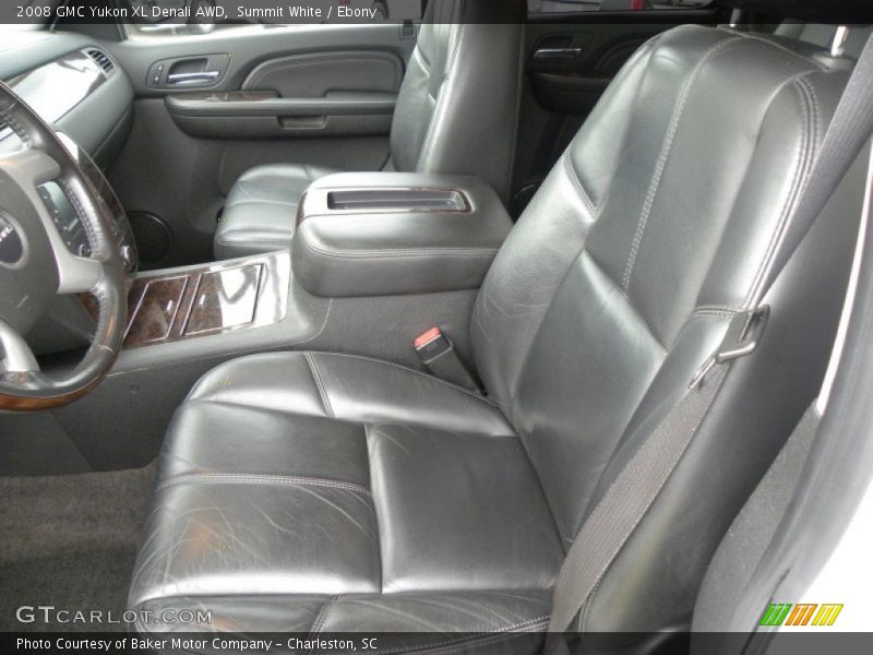 Summit White / Ebony 2008 GMC Yukon XL Denali AWD