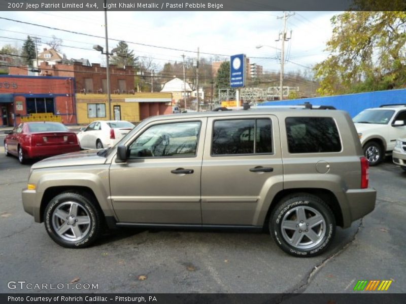 Light Khaki Metallic / Pastel Pebble Beige 2007 Jeep Patriot Limited 4x4