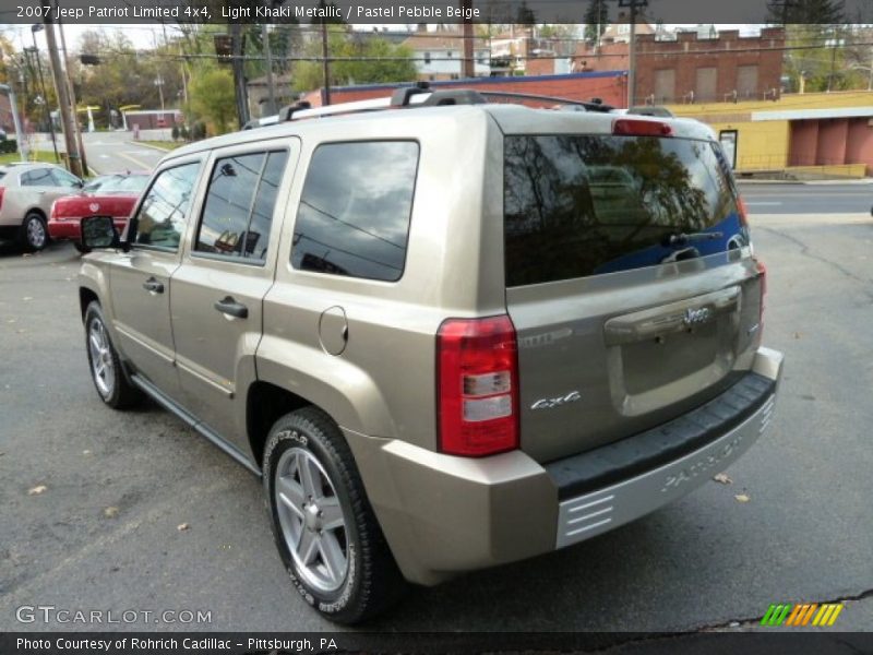 Light Khaki Metallic / Pastel Pebble Beige 2007 Jeep Patriot Limited 4x4