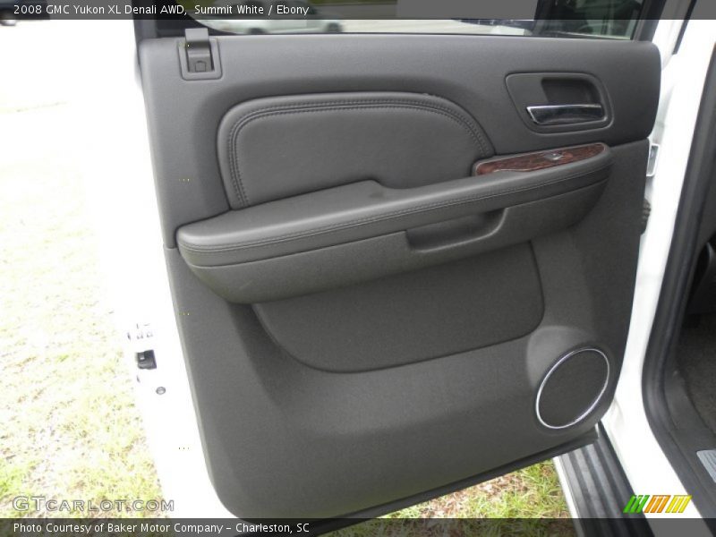 Summit White / Ebony 2008 GMC Yukon XL Denali AWD