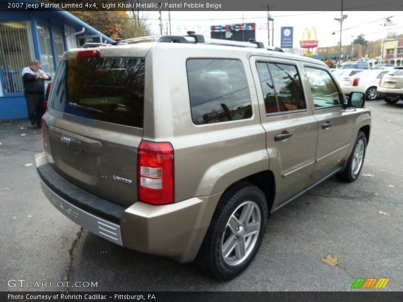 Light Khaki Metallic / Pastel Pebble Beige 2007 Jeep Patriot Limited 4x4