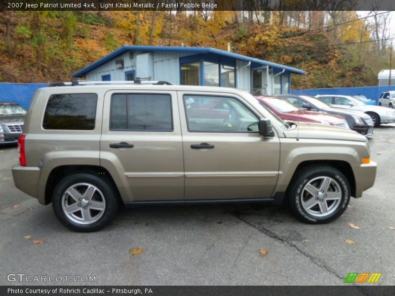 Light Khaki Metallic / Pastel Pebble Beige 2007 Jeep Patriot Limited 4x4