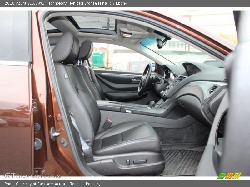 2010 ZDX AWD Technology Ebony Interior