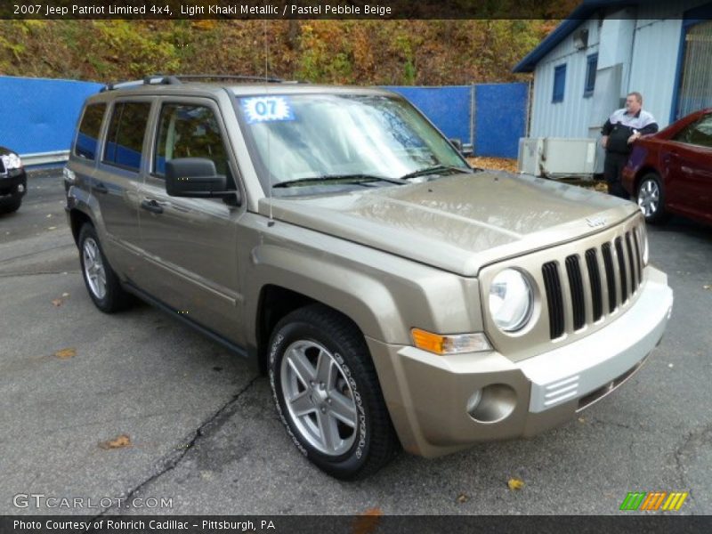 Light Khaki Metallic / Pastel Pebble Beige 2007 Jeep Patriot Limited 4x4