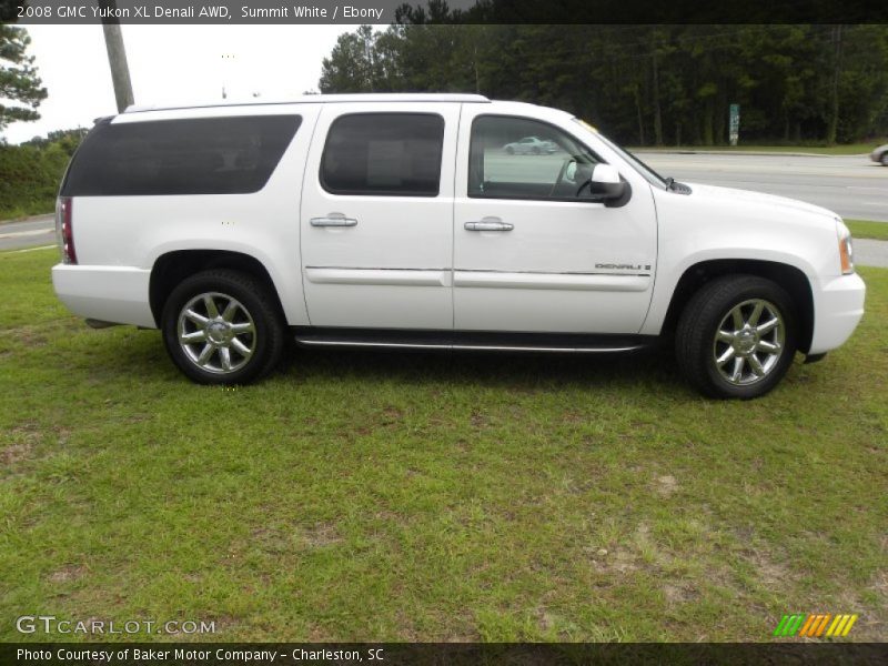 Summit White / Ebony 2008 GMC Yukon XL Denali AWD
