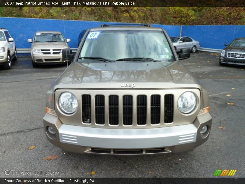 Light Khaki Metallic / Pastel Pebble Beige 2007 Jeep Patriot Limited 4x4
