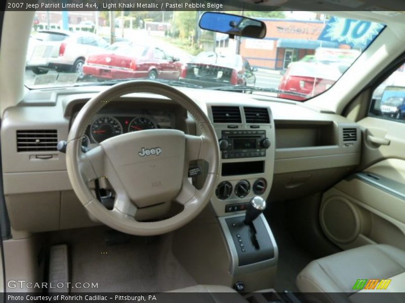 Light Khaki Metallic / Pastel Pebble Beige 2007 Jeep Patriot Limited 4x4