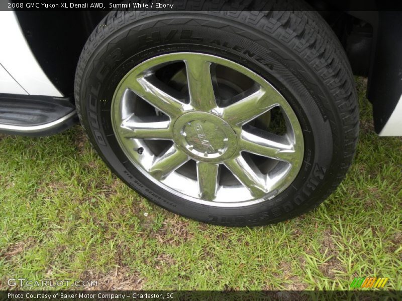 Summit White / Ebony 2008 GMC Yukon XL Denali AWD