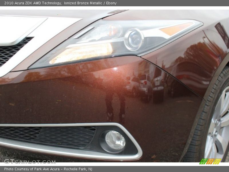 Ionized Bronze Metallic / Ebony 2010 Acura ZDX AWD Technology