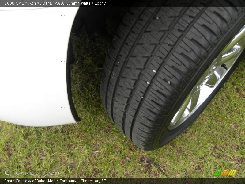 Summit White / Ebony 2008 GMC Yukon XL Denali AWD