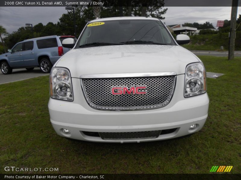 Summit White / Ebony 2008 GMC Yukon XL Denali AWD