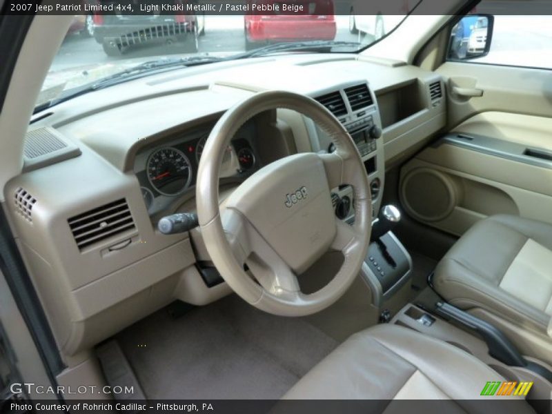 Light Khaki Metallic / Pastel Pebble Beige 2007 Jeep Patriot Limited 4x4