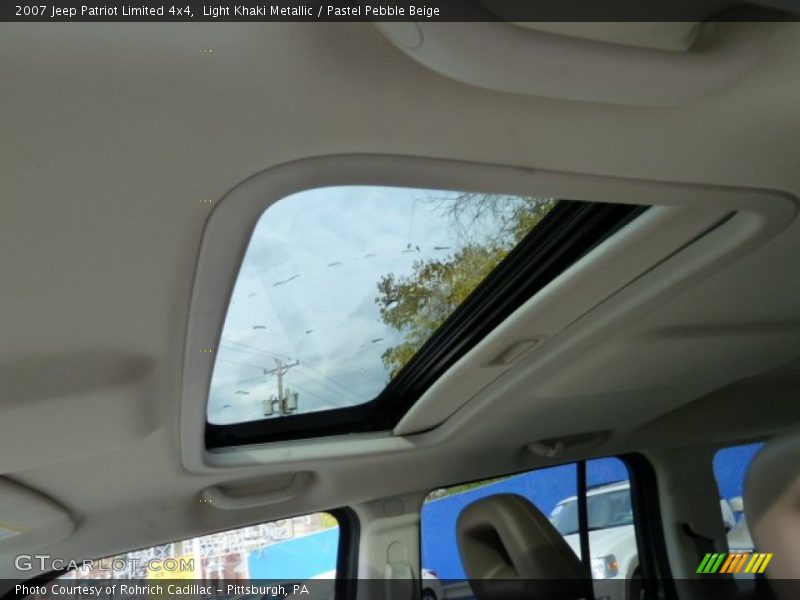 Light Khaki Metallic / Pastel Pebble Beige 2007 Jeep Patriot Limited 4x4