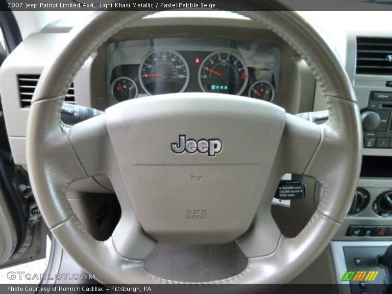 Light Khaki Metallic / Pastel Pebble Beige 2007 Jeep Patriot Limited 4x4