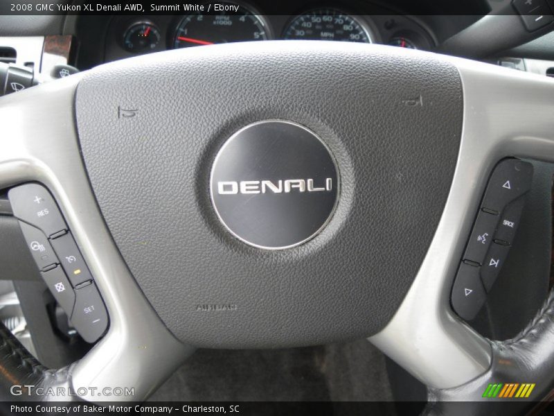 Summit White / Ebony 2008 GMC Yukon XL Denali AWD