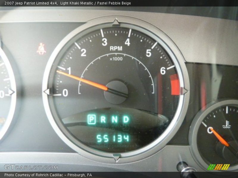 Light Khaki Metallic / Pastel Pebble Beige 2007 Jeep Patriot Limited 4x4