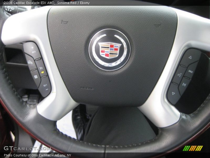 Sonoma Red / Ebony 2008 Cadillac Escalade ESV AWD