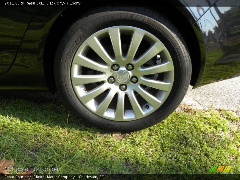 Black Onyx / Ebony 2011 Buick Regal CXL