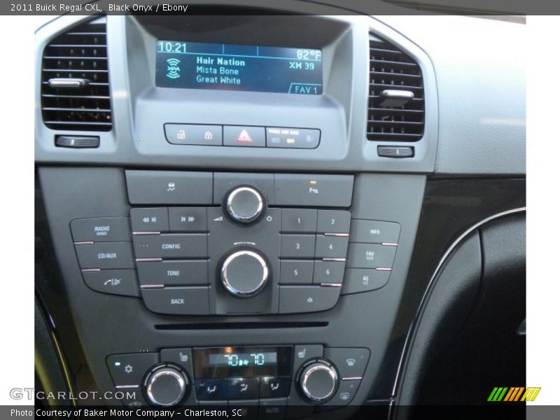 Black Onyx / Ebony 2011 Buick Regal CXL
