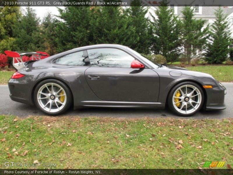 Grey Black/Guards Red / Black w/Alcantara 2010 Porsche 911 GT3 RS