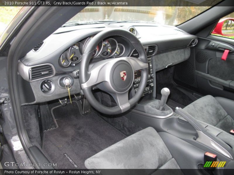 Grey Black/Guards Red / Black w/Alcantara 2010 Porsche 911 GT3 RS
